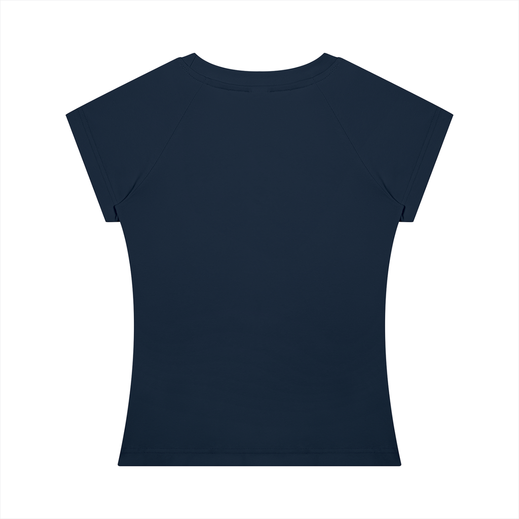 WHAT HAPPENS IF I KEEP BLEACHING MY HAIR FOR THE NEXT 50 YEARS Green - Women’s Slim Raglan T-Shirt