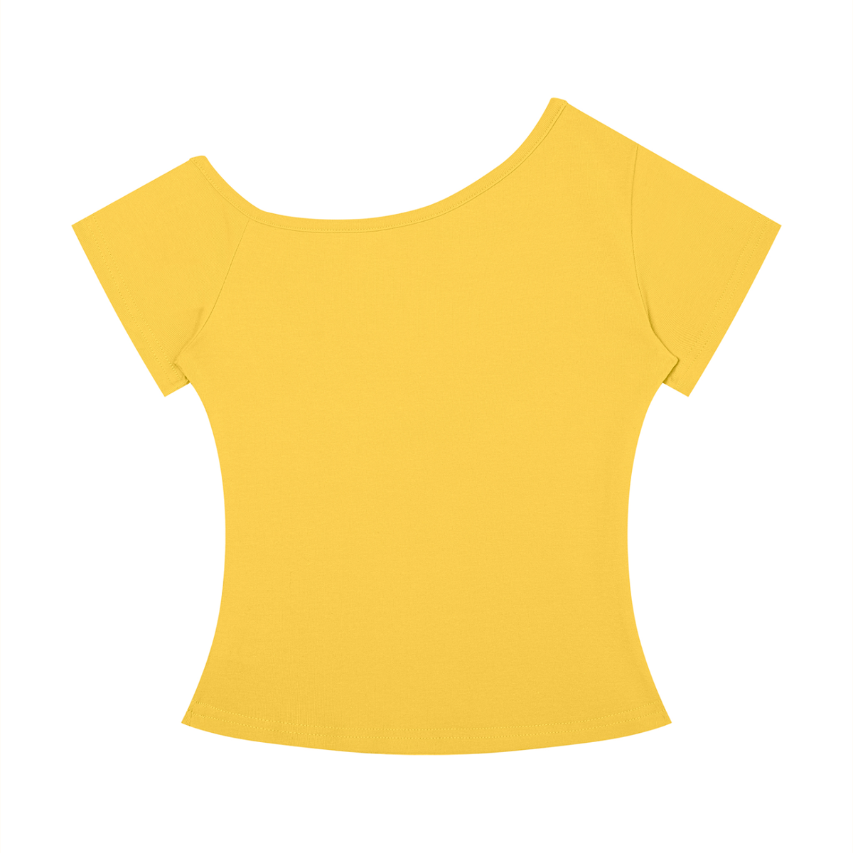 WHEN AM I NO LONGER  ALLOWED TO COME TO  THESE DJ SETS? IM 28 Orange - Women’s Off-the-Shoulder T-Shirt