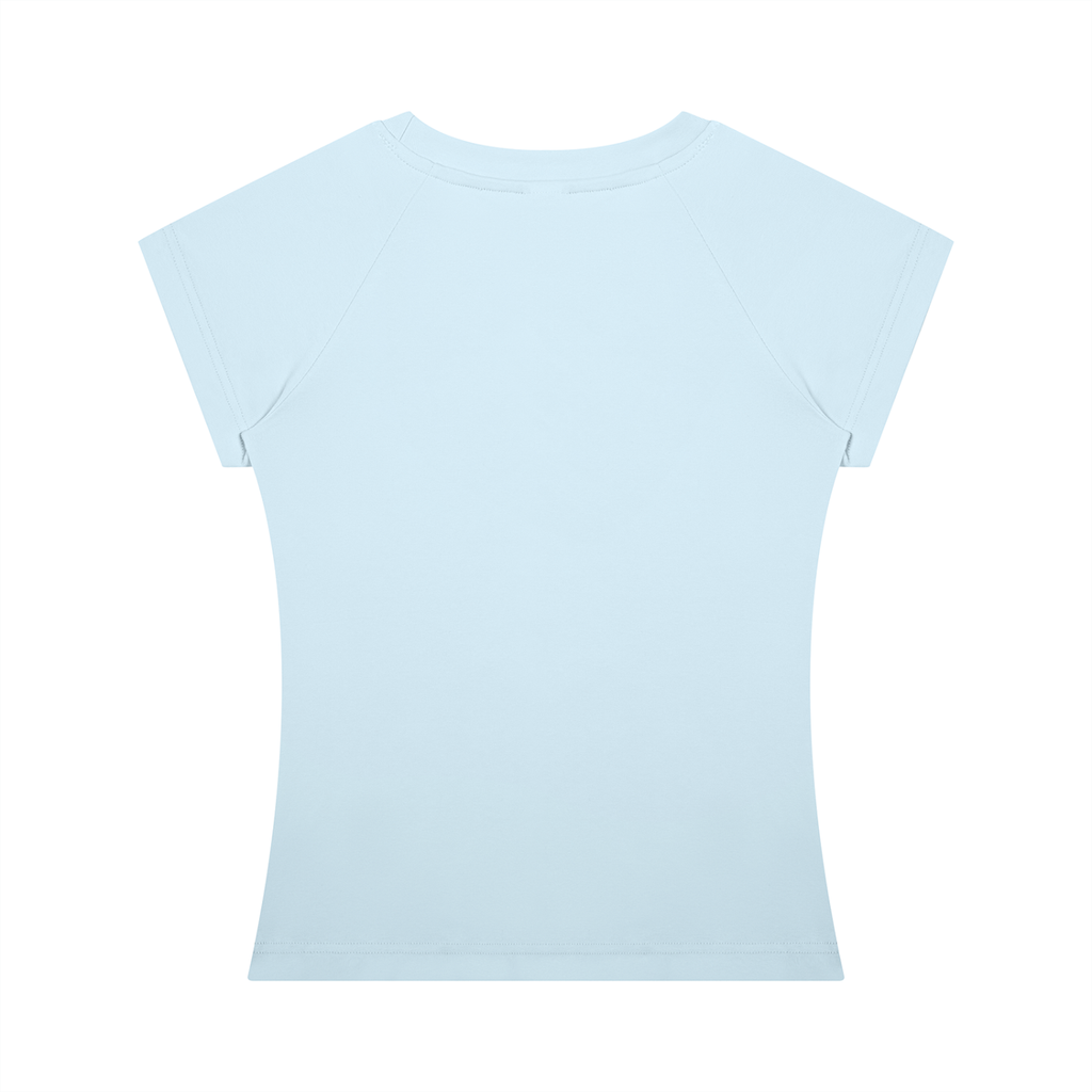 LETS TAKE A SIP FOR  EVERYTIME MY EX HAS TEXTED ME (I’LL BE BLACKOUT) Red - Women’s Slim Raglan T-Shirt